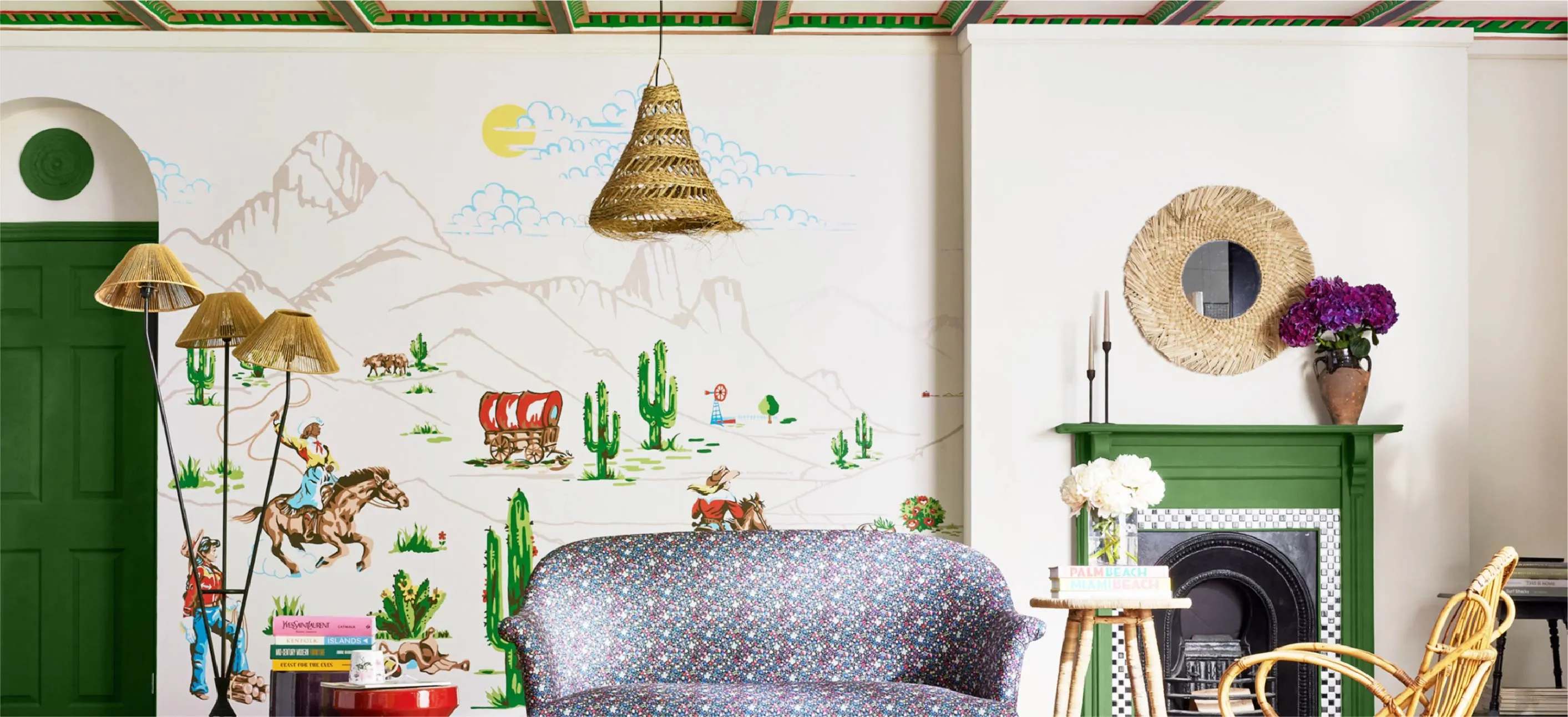 Workspace Gilded concrete